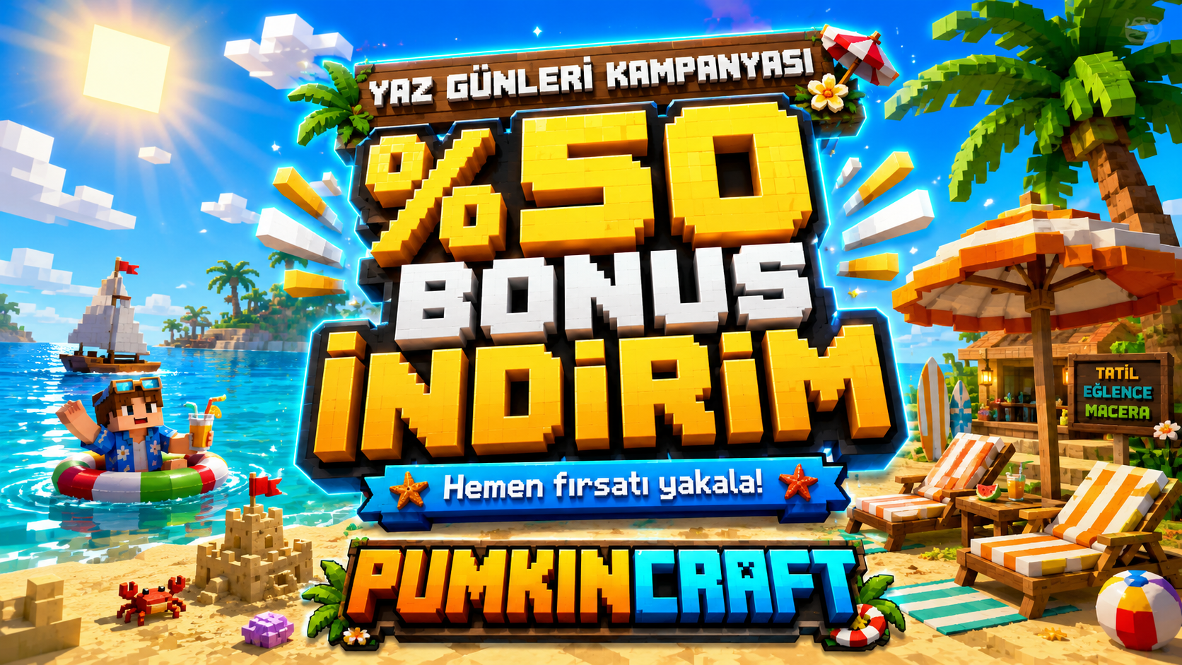 Bu Yaz Minecraft’ta Kendi Kasabanı Kur: Pumkincraft Towny